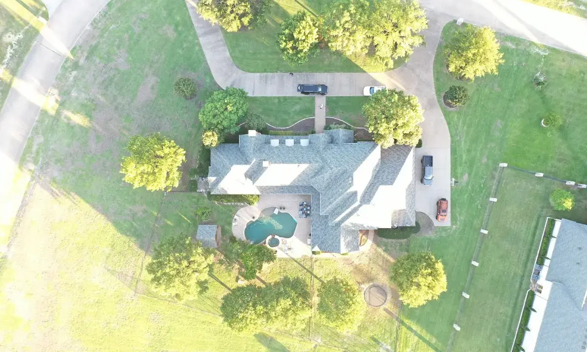 New shingle roof installation on a home in Fort Mitchell